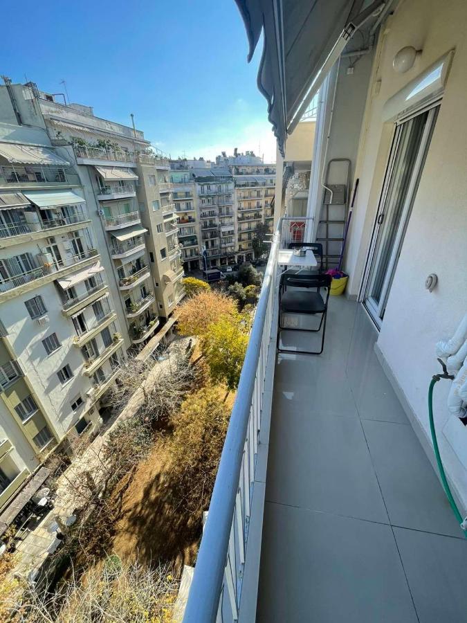 Central Sunny Apartment Thessaloníki Eksteriør bilde